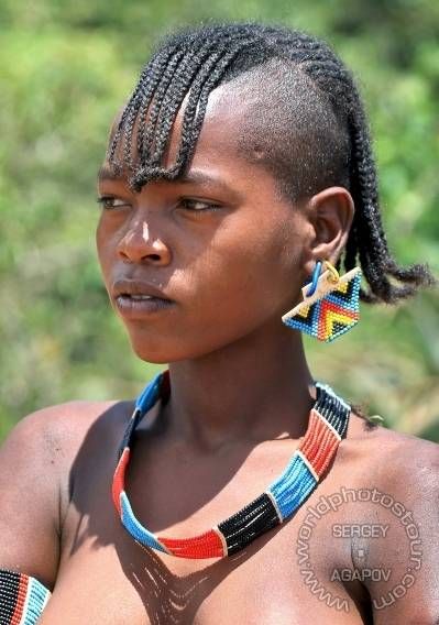 Женщина племени Benna