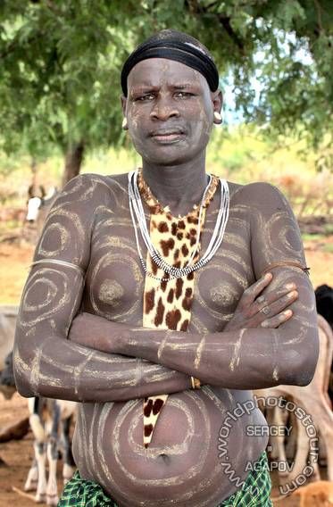 Женщины племени Bodi (Боди)