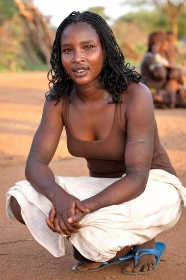 Женщина племени Hamer