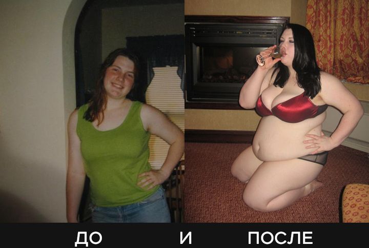 гейнинг до после фото