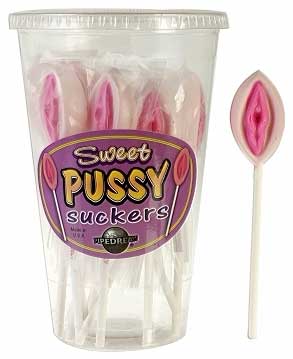 Сладкая киска на палочке