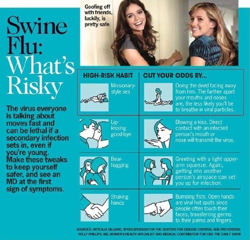 Грип не помеха сексу, главное осторожность