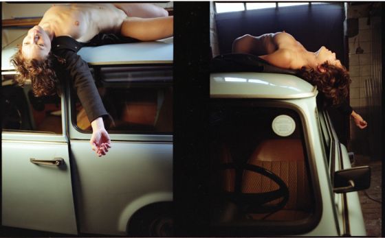 Уроки вождения или "Голой за руль не садись"