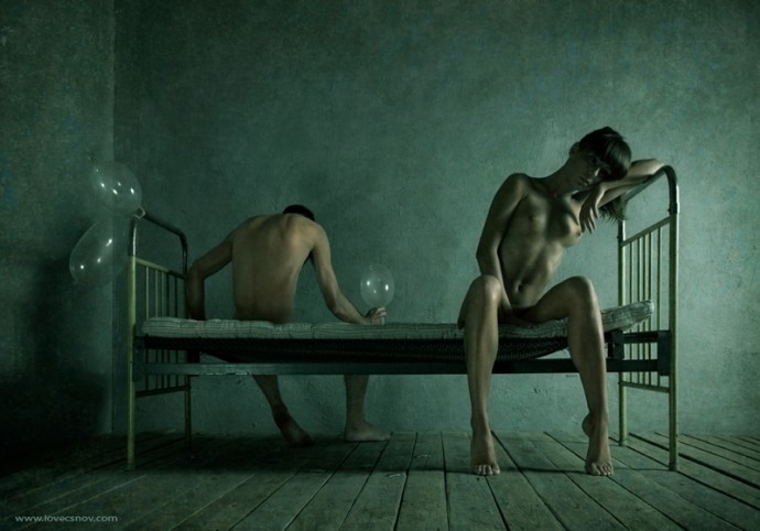 Голые ведьмы и обнаженные тела от Сергея Арина