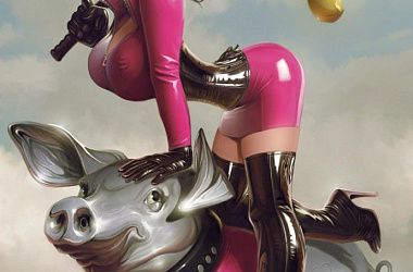 Пышногрудые музы на картинах Serge Birault