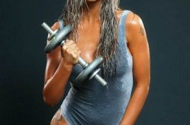 Голая спортсменка