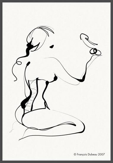 Эротические чернила Франсуа Дюбо