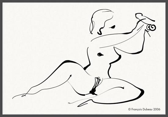 Эротические чернила Франсуа Дюбо