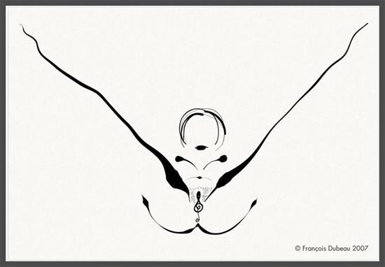 Эротические чернила Франсуа Дюбо