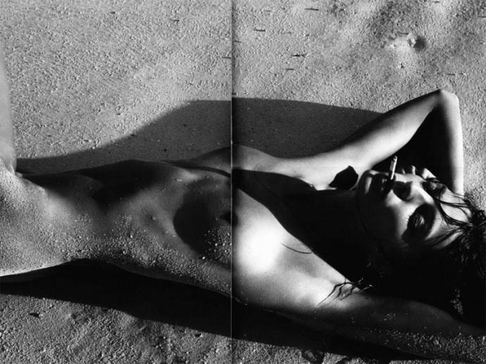 Daria Werbowy & Lara Stone в журнале Industrie