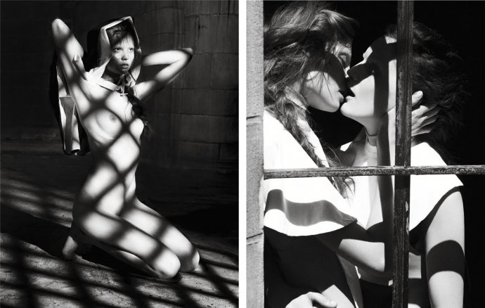 Голые монашки в Pop Magazine