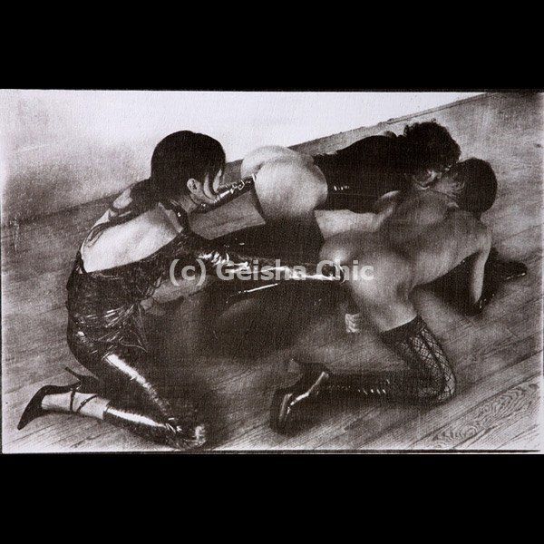 Психоделический порно арт от Geisha Chic