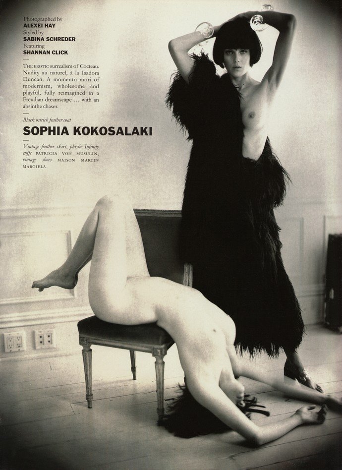 АртНЮ с элементами эротики в стиле ретро - Shannan Click & Alexei Hay