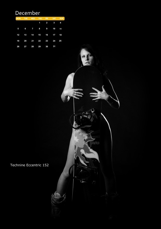 Snowboard календарь 2011