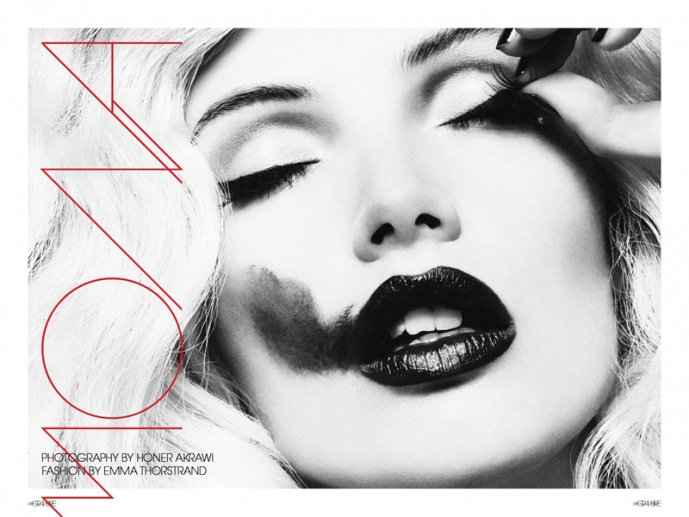 Mona Johannesson par Honer Akrawi pour Gravure 1