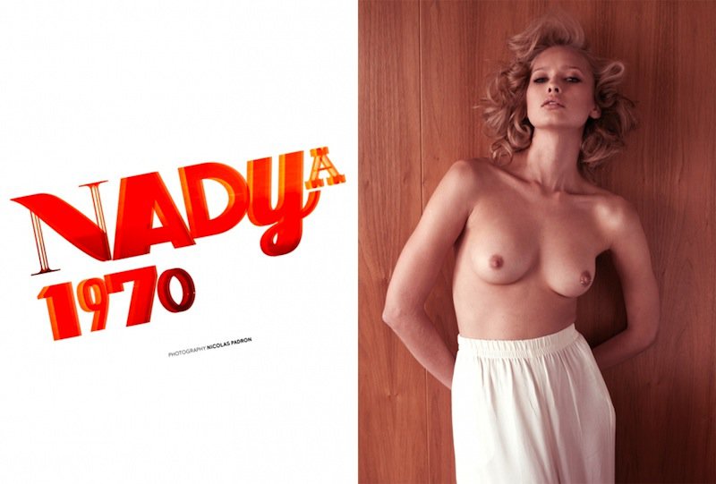 Nadya by Nicolas Padron Nicolas Padron и обнаженная Надя из 70-х
