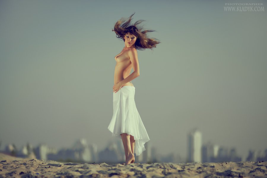 секс, лето, позняки - фото на барханах